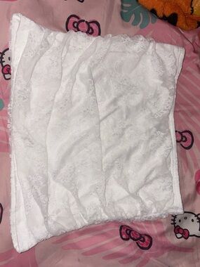 SHEIN White Lace Skirt